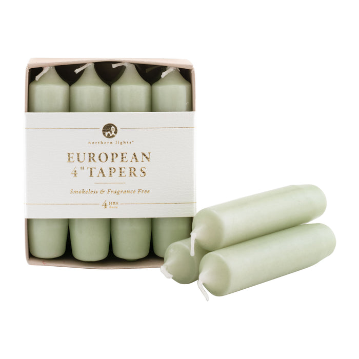 4" Mini Tapers 8pk - Northern Lights Wholesale